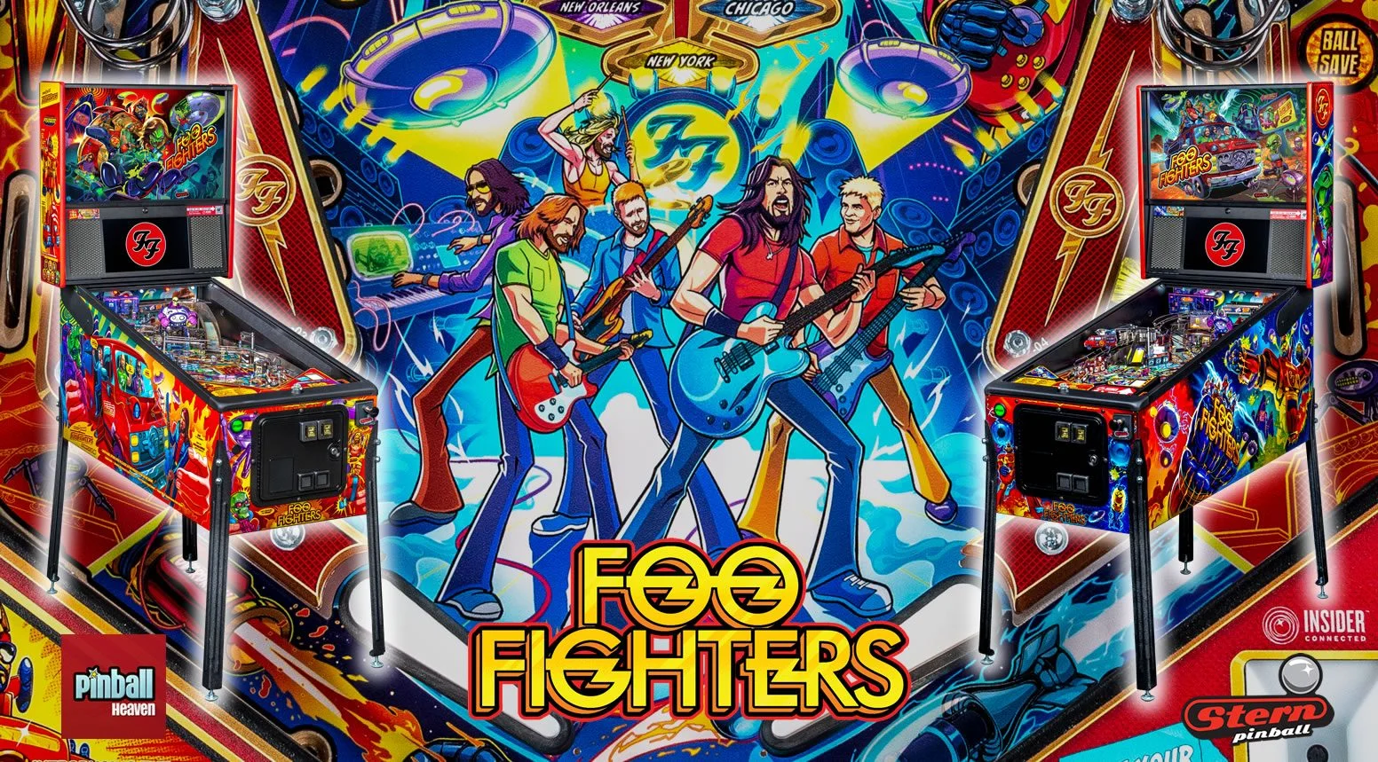 Foo Fighters Pinball
