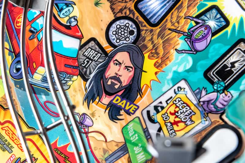 Foo Fighters Pinball Machine