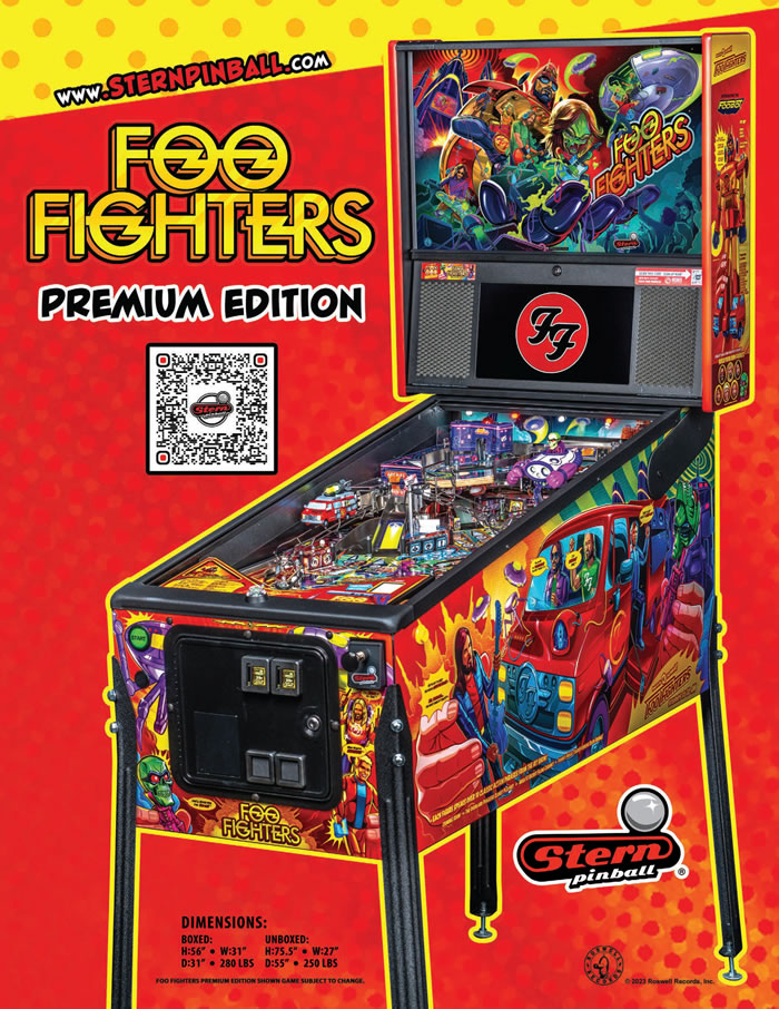 Foo Fighters Premium Edition Flyer