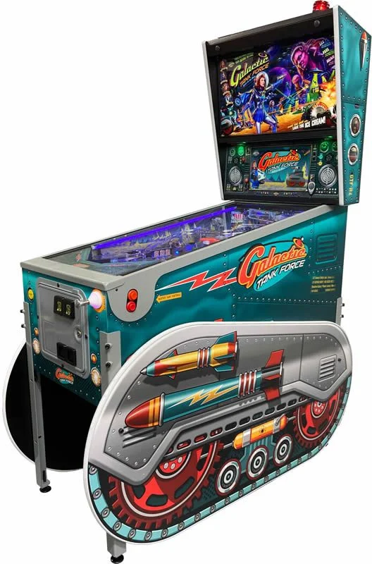Galactic Tank Force Pinball Machine Galactic Tank Force Pinball Machine
