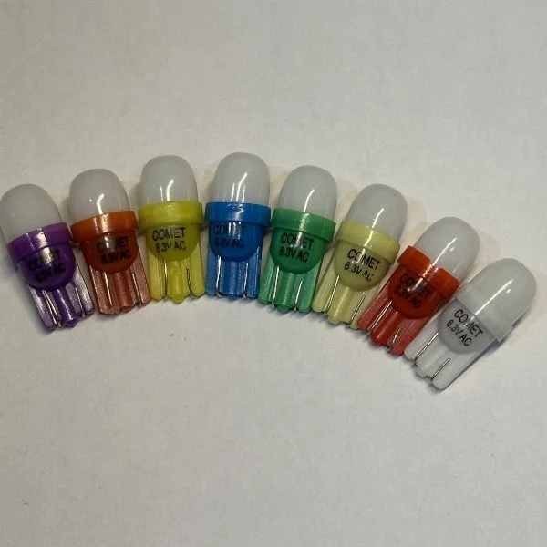 Comet 2835 Twin superbright LED with dome type 555 (FROSTED)