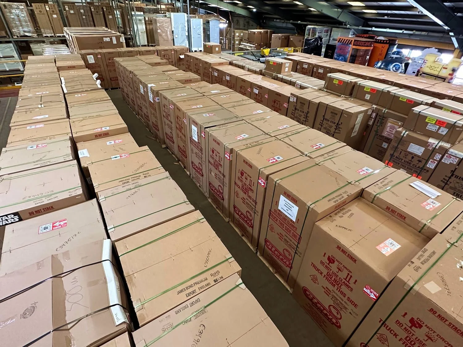 New Arrivals at our Pinball Machine Warehouse New Arrivals at our Pinball Machine Warehouse