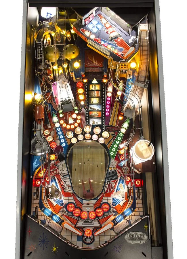The Big Lebowski Pinball Machine The Big Lebowski Pinball Machine