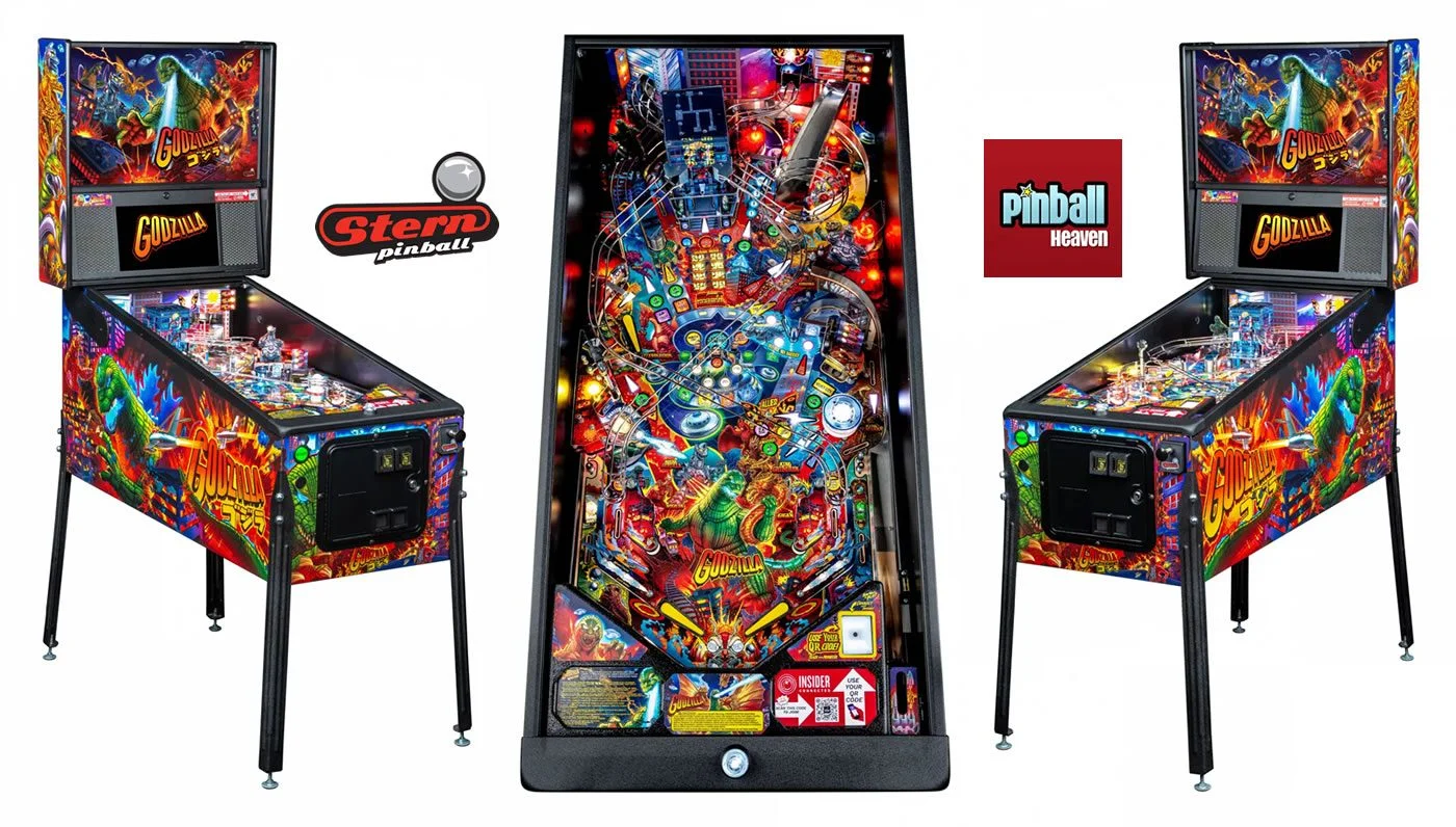 Godzilla Pinball Machine Pro Edition