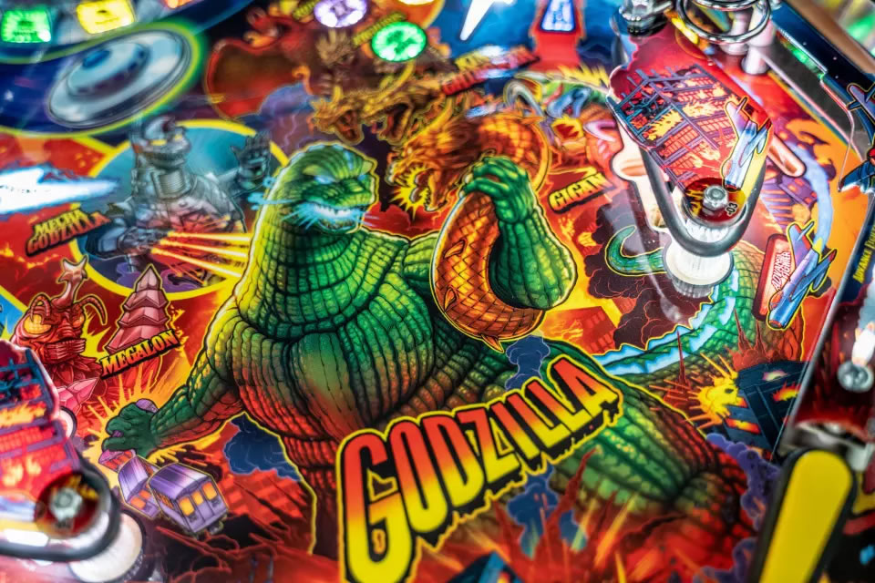 Godzilla Pinball Machine Pro Edition