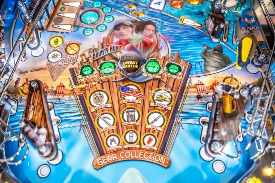 JAWS Pinball Playfield JAWS Pinball Playfield