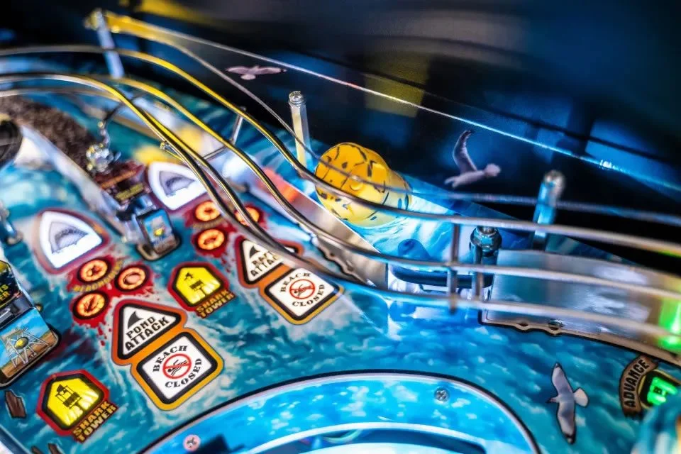 JAWS Pinball Playfield JAWS Pinball Playfield