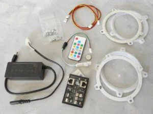 PixlWav Spike-2 Dynamic Backbox Speaker Light Kit