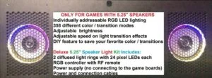 Spike 2 Light Kits (round) for 5.25" speakers (Stern LE games)