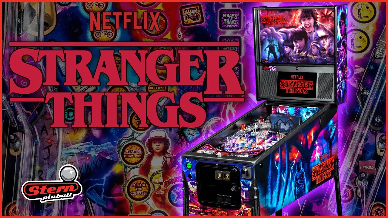 Stern Stranger Things Pinball Machine - Pro and Premium Edition