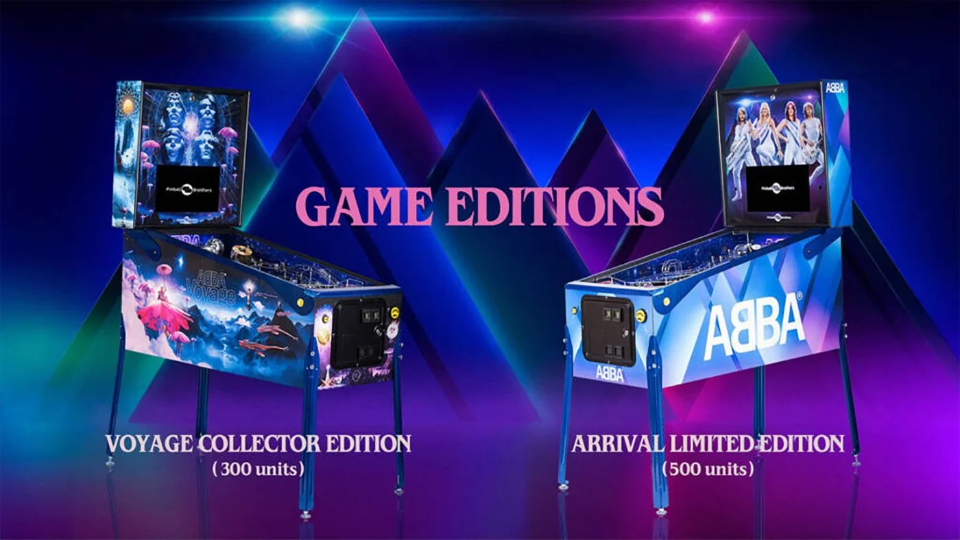Abba Pinball Editions Abba Pinball Editions