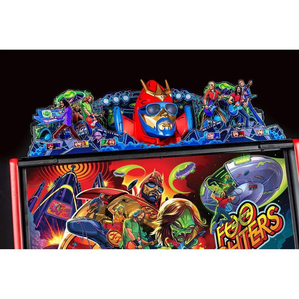 Foo Fighters pinball topper - Image 3