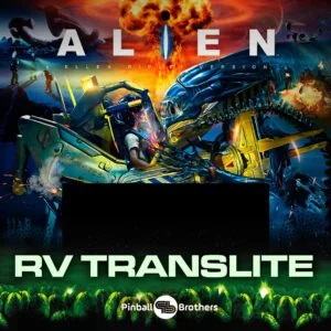 Alien Ellen Ripley - Translite Loader backglass (plastic)