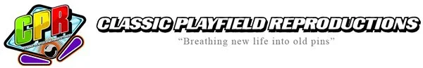 Classic Playfield Reproductions Classic Playfield Reproductions