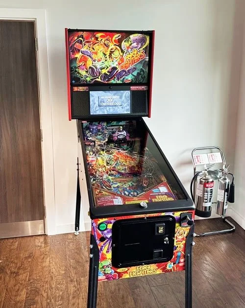Pinball hire at the Emirates Old Trafford stadium Pinball hire at the Emirates Old Trafford stadium