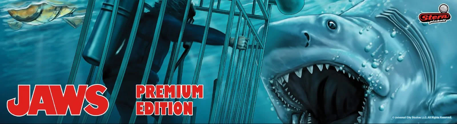 JAWS Premium Edition Pinball Machine