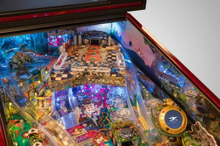 Alices Adventures in Wonderland Pinball Machine Alices Adventures in Wonderland Pinball Machine