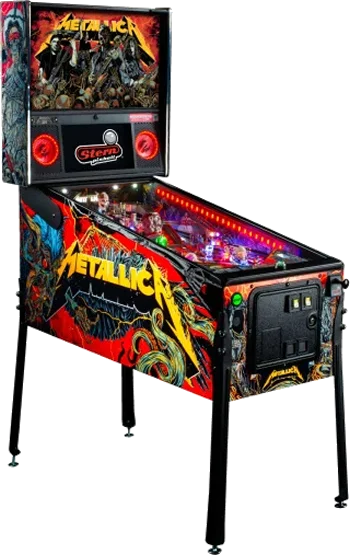 Metallica Remastered Pinball Machine Metallica Remastered Pinball Machine