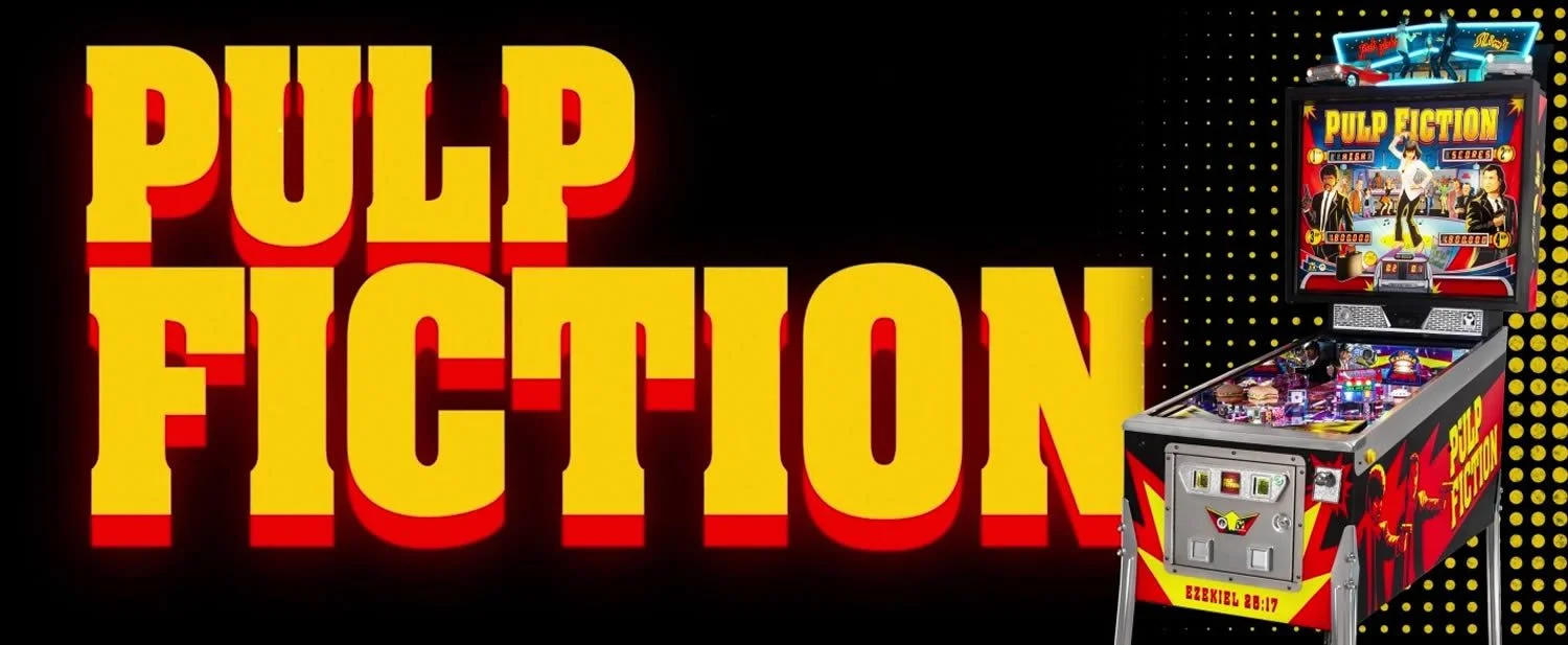 Pulp Fiction Pinball Machine by Chicago Gaming
