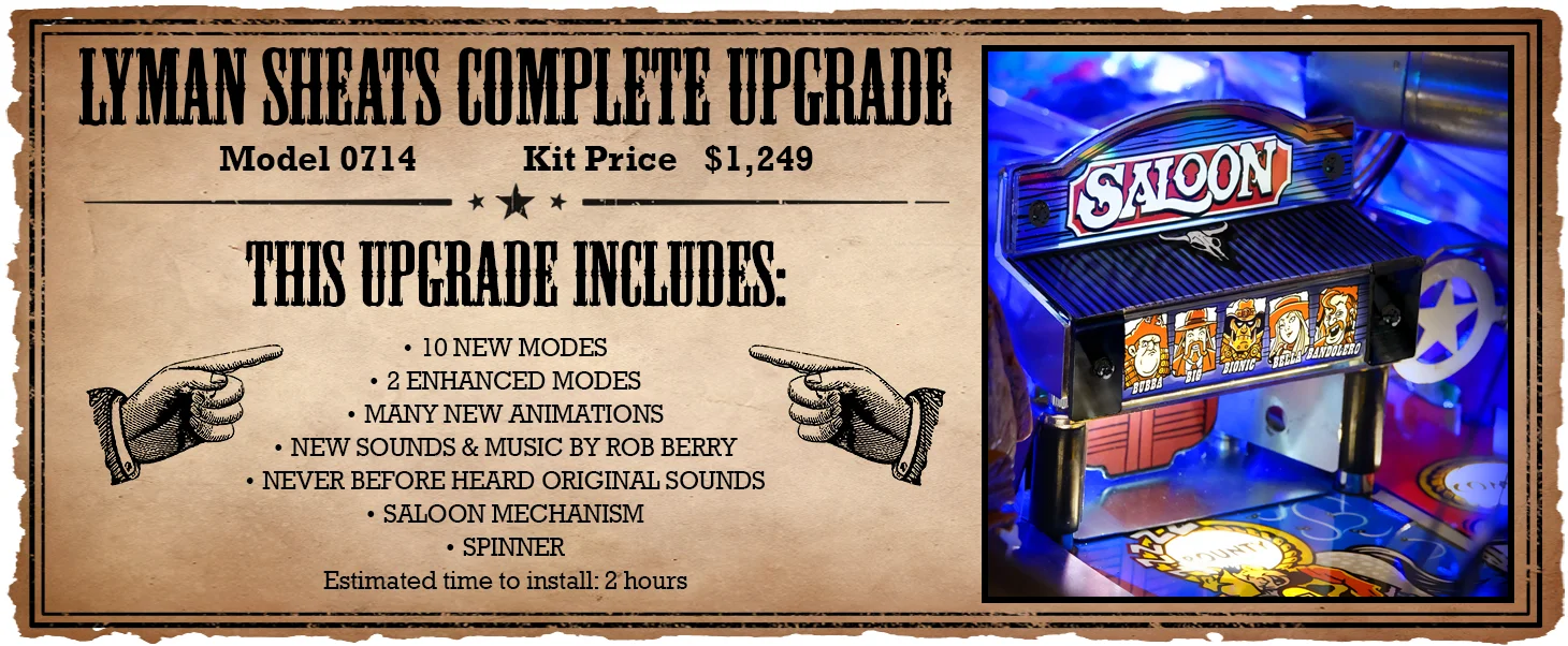 Lyman Sheats Complete Upgrade Kit Cactus Canyon
