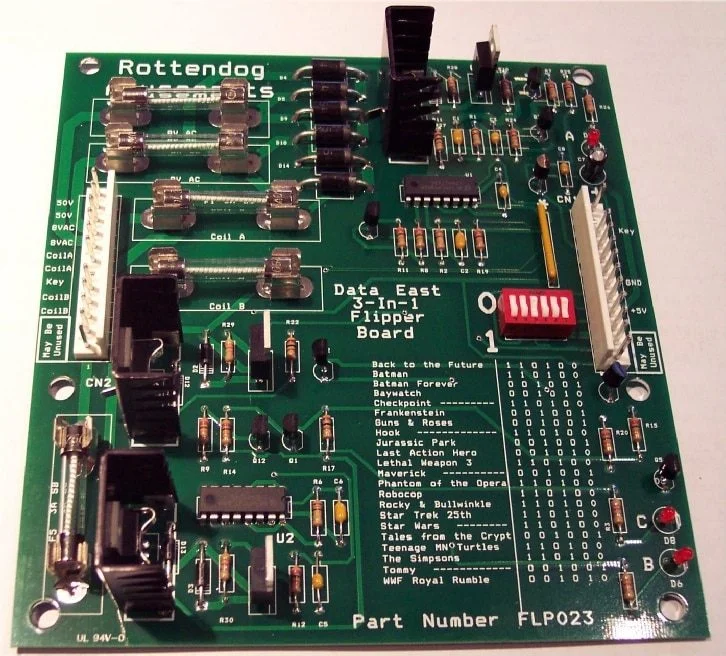 Universal data east flipper pcb