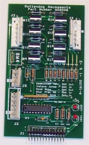 Rottendog Williams Bally 8 Driver Board Part A-16100- WDB008