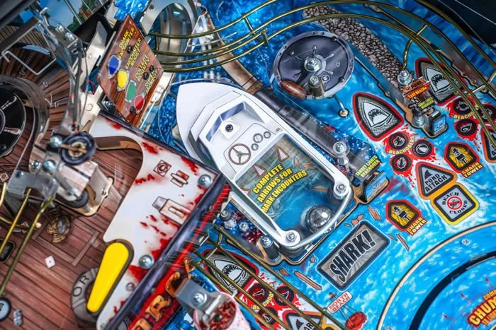 JAWS 50th Anniversary Pinball Launched by Stern JAWS 50th Anniversary Pinball Launched by Stern