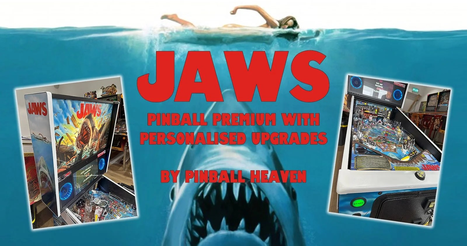 JAWS Pinball Premium with Personalised Upgrades