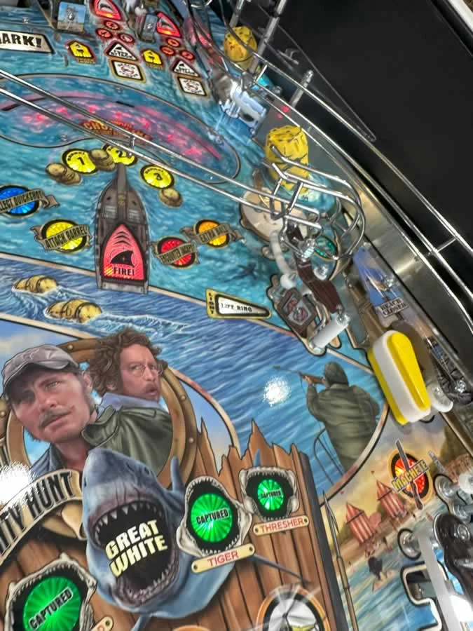 JAWS Pinball with Personalised Upgrades by Pinball Heaven JAWS Pinball with Personalised Upgrades by Pinball Heaven