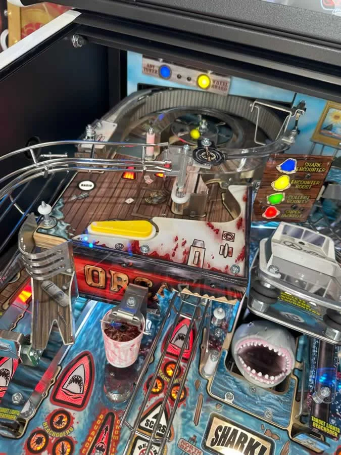 JAWS Pinball with Personalised Upgrades by Pinball Heaven JAWS Pinball with Personalised Upgrades by Pinball Heaven