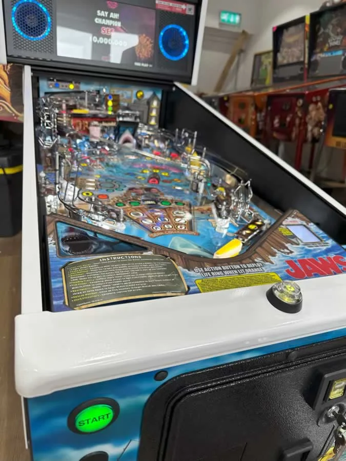 JAWS Pinball with Personalised Upgrades by Pinball Heaven JAWS Pinball with Personalised Upgrades by Pinball Heaven