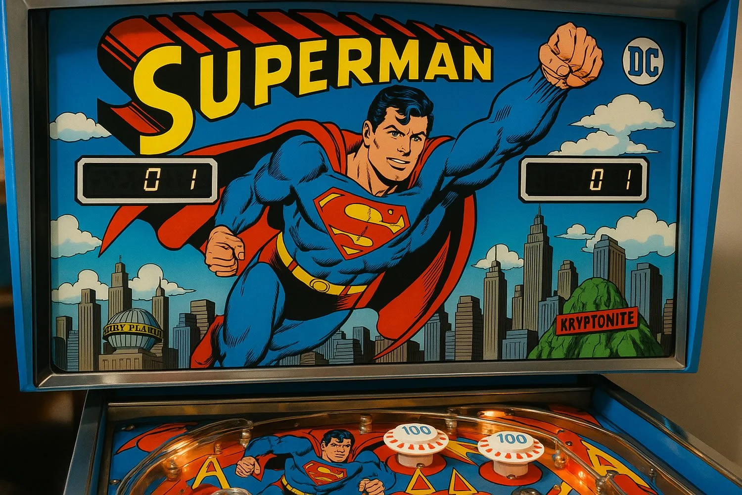 Superman Pinball Machine The Pinball Rumour Mill