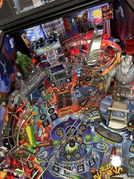 Godzilla Premium Pinball – Custom Upgrades by Pinball Heaven Godzilla Premium Pinball – Custom Upgrades by Pinball Heaven