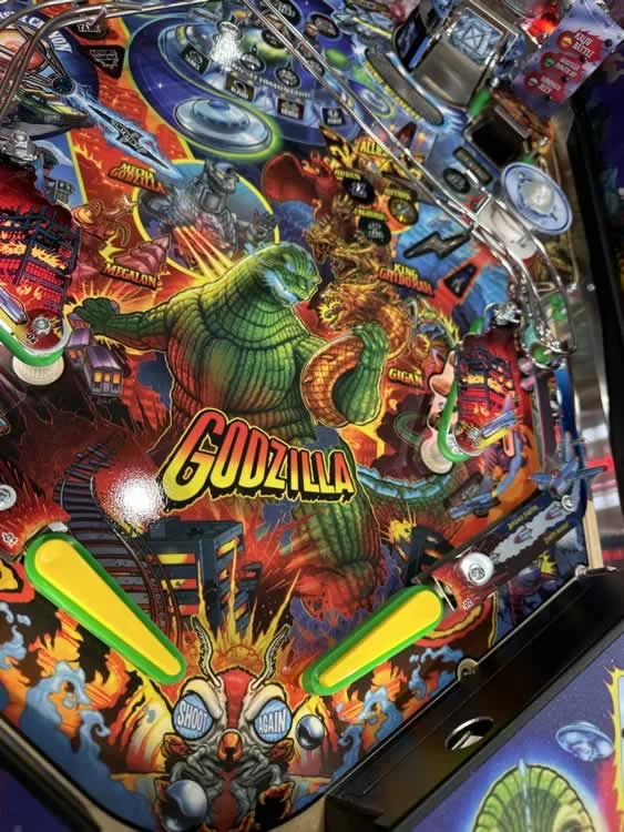 Godzilla Premium Pinball – Custom Upgrades by Pinball Heaven Godzilla Premium Pinball – Custom Upgrades by Pinball Heaven