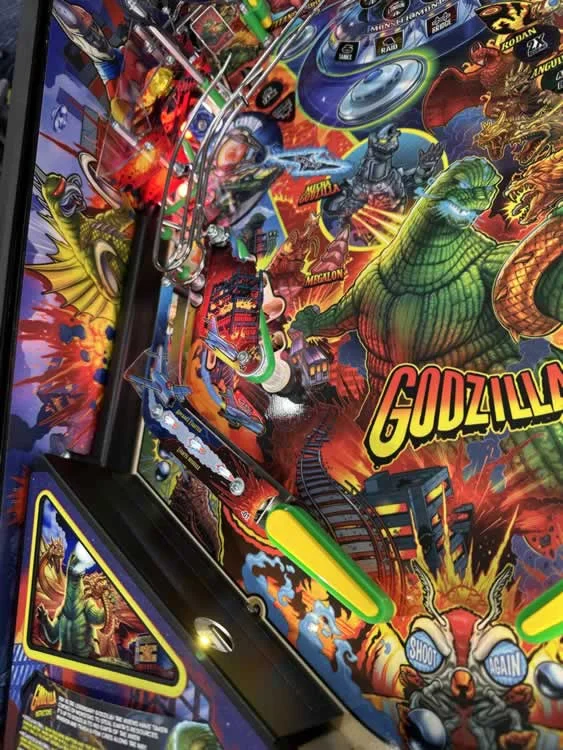 Godzilla Premium Pinball – Custom Upgrades by Pinball Heaven Godzilla Premium Pinball – Custom Upgrades by Pinball Heaven