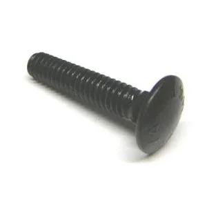 1/4-20 x 1-1/4" Black Carriage Bolt