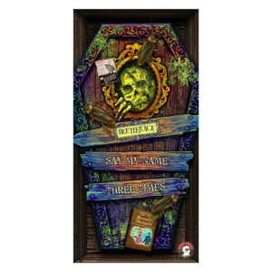 Spooky Beetlejuice Pinball Glass Dust Cover