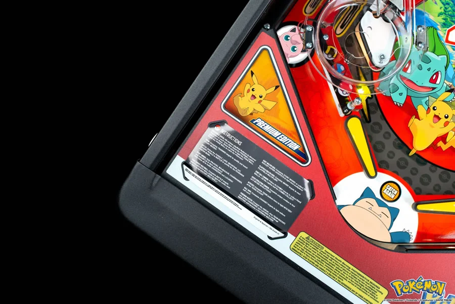 Pokemon Premium Edition Pinball Machine Pokemon Premium Edition Pinball Machine