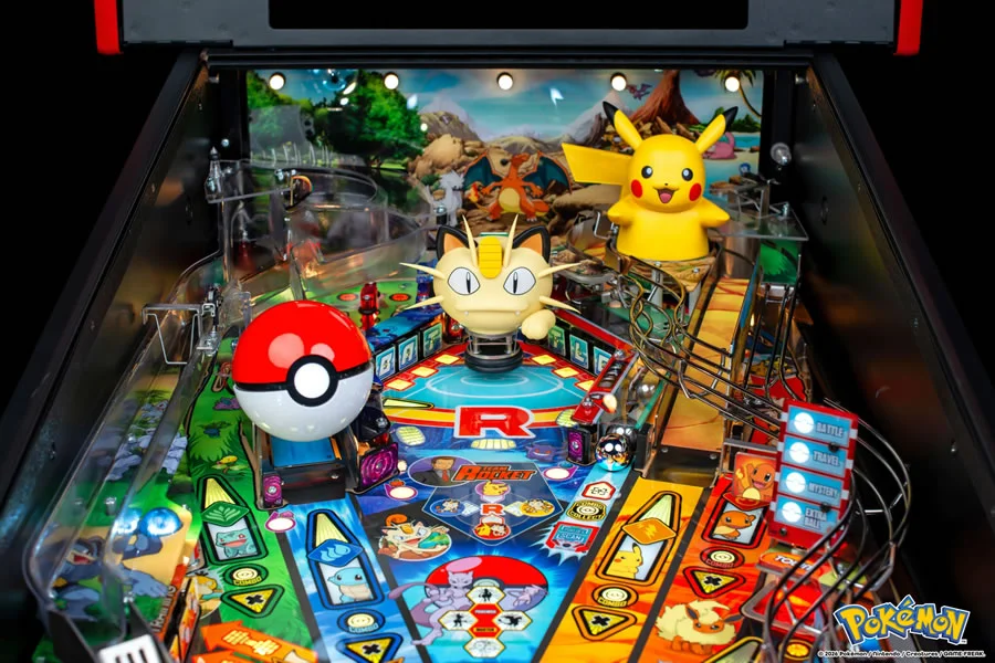 Pokemon Premium Edition Pinball Machine by Stern Pinball Pokemon Premium Edition Pinball Machine by Stern Pinball