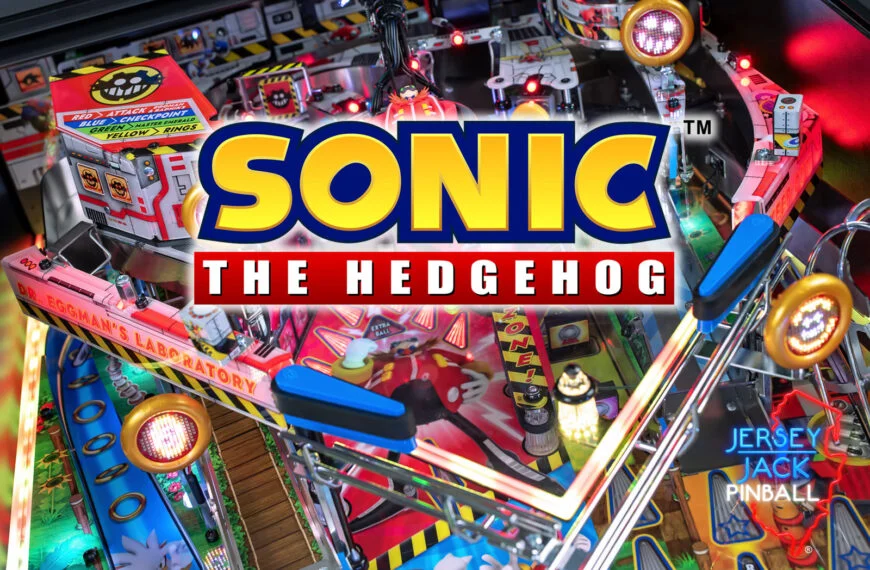 Sonic The Hedgehog Pinball Machine by Jersey Jack